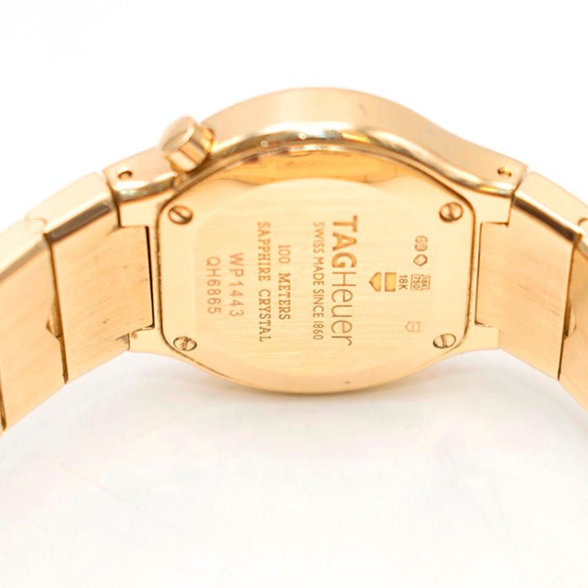 Women's TAG Heuer Rare 18 Karat Gold and Diamond Alter Ego quartz Watch