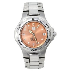 Tag Heuer Salmon Stainless Steel Kirium WL5114.BA0701 Men's Wristwatch 38 mm