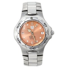 Tag Heuer Salmon Stainless Steel Kirium WL5114.BA0701 Men's Wristwatch 38 mm