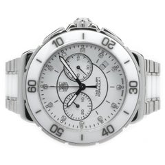 TAG Heuer Stainless Steel and White Ceramic Formula 1 with Diamond Dial