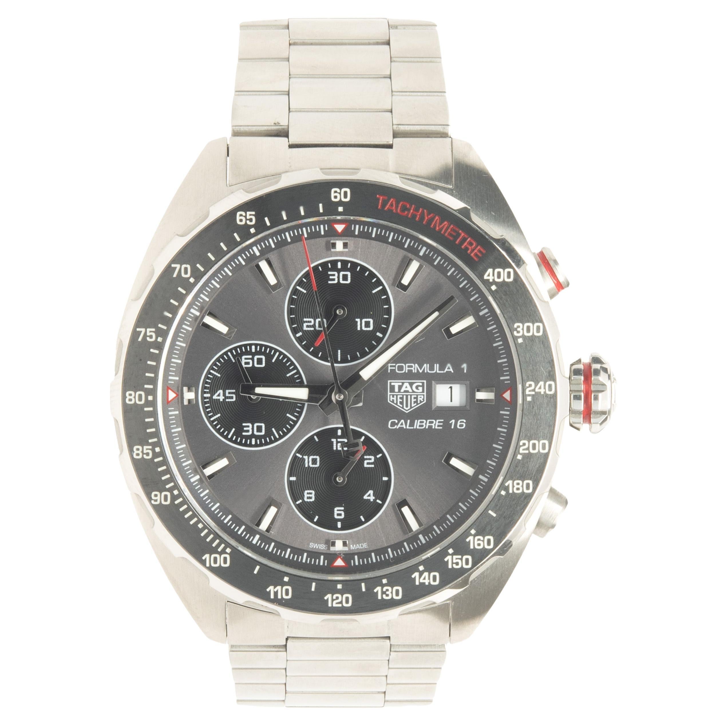 TAG Heuer Men's Stainless Steel Yellow Gold Link Wristwatch at 1stDibs tag heuer link gold