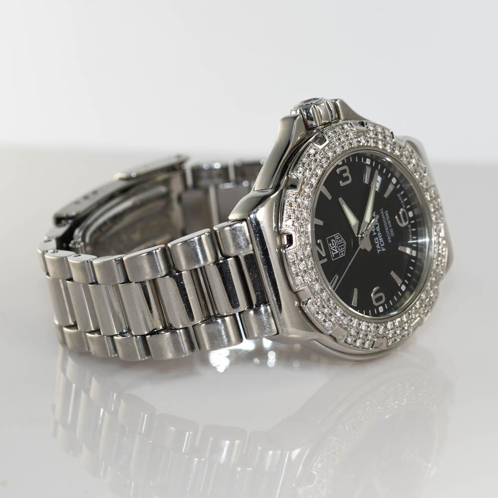 TAG Heuer Formel 1 Uhr aus Edelstahl im Angebot 2