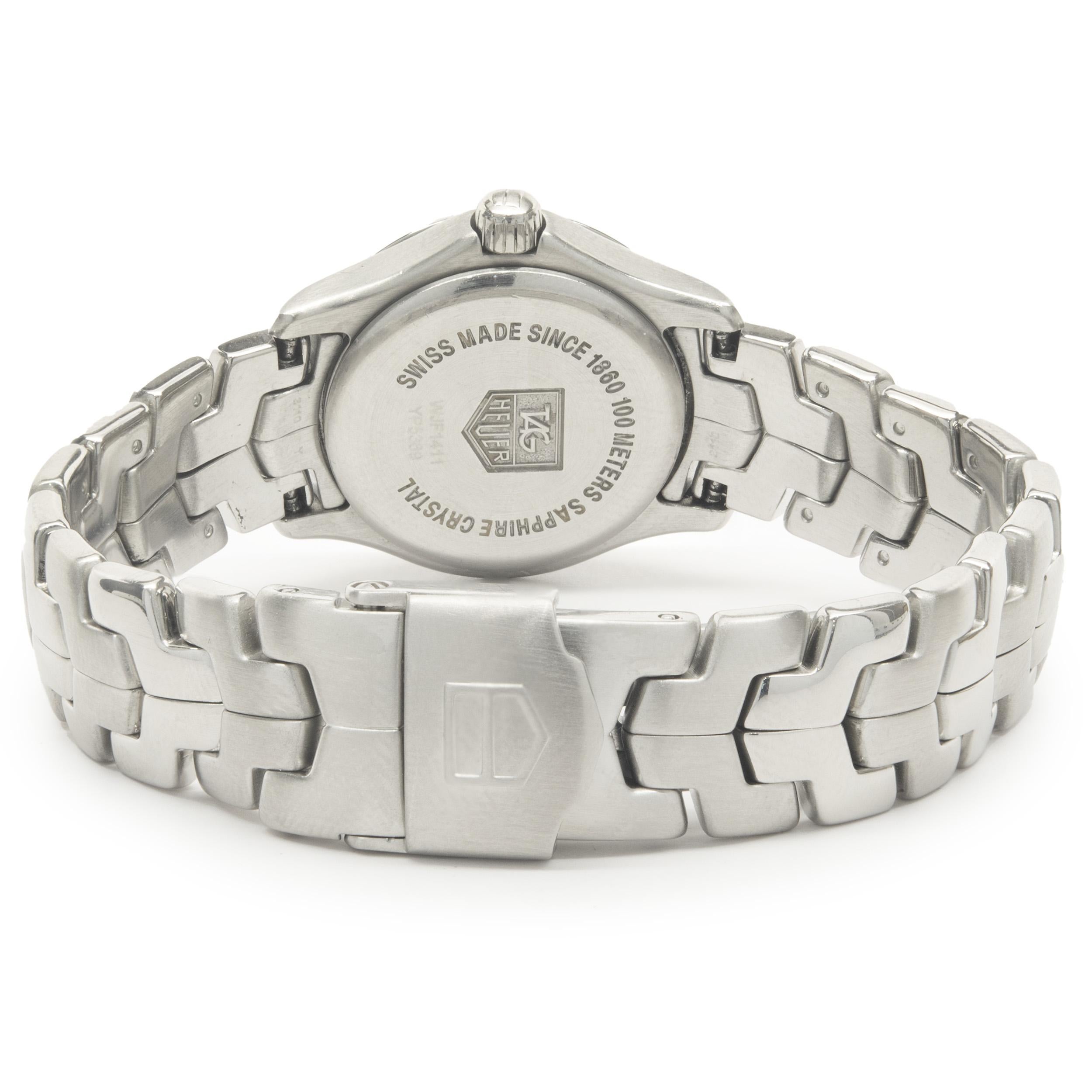 TAG Heuer Stainless Steel Ladies Link In Excellent Condition In Scottsdale, AZ
