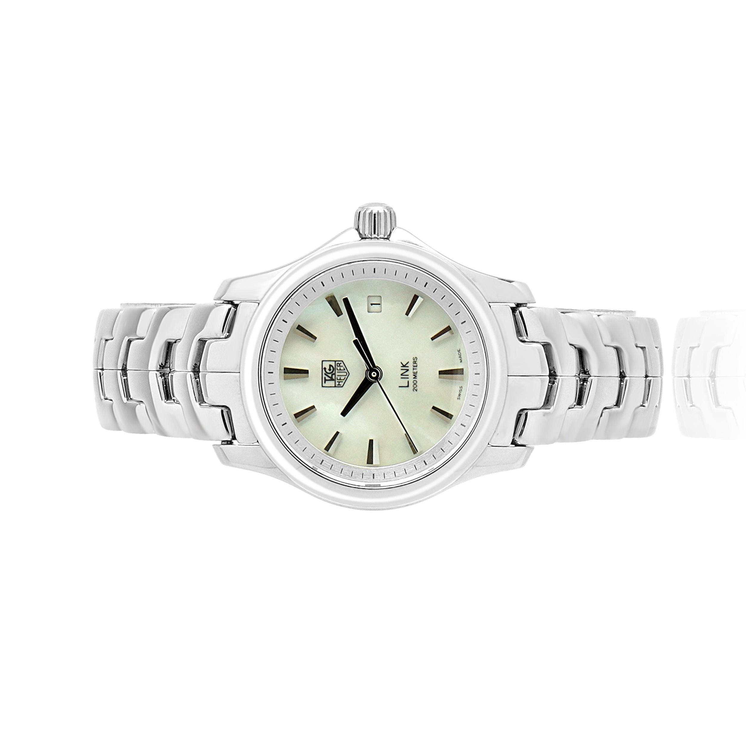 Women's Tag Heuer Stainless Steel Link