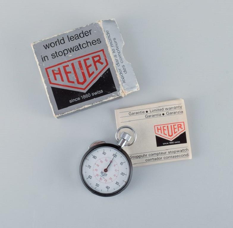 vintage tag heuer stopwatch