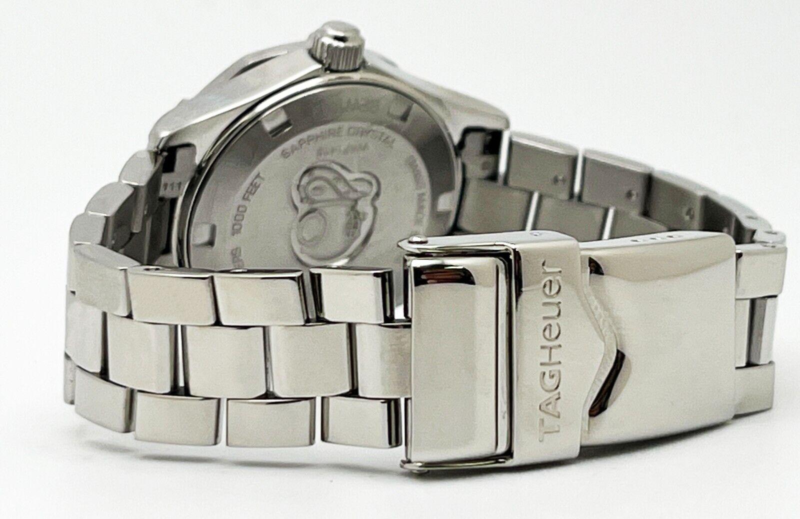 Tag Heuer WAF1416 Aquaracer Diamond Ladies Watch MOP Dial Stainless Steel In Excellent Condition In San Diego, CA