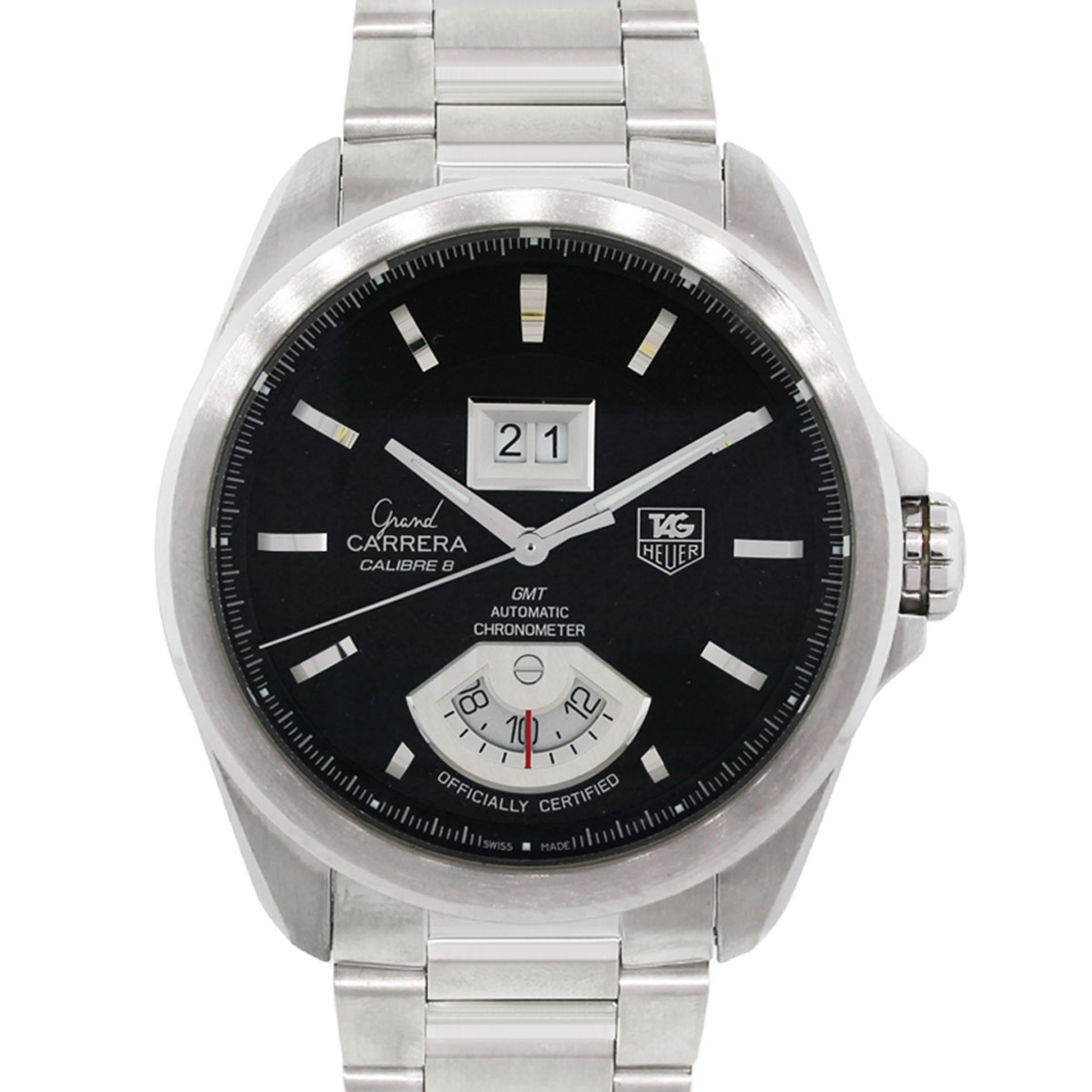 Reloj de pulsera TAG Heuer WAV5111 Grand Carrera GMT en Excelente estado para la venta en Boca Raton, FL