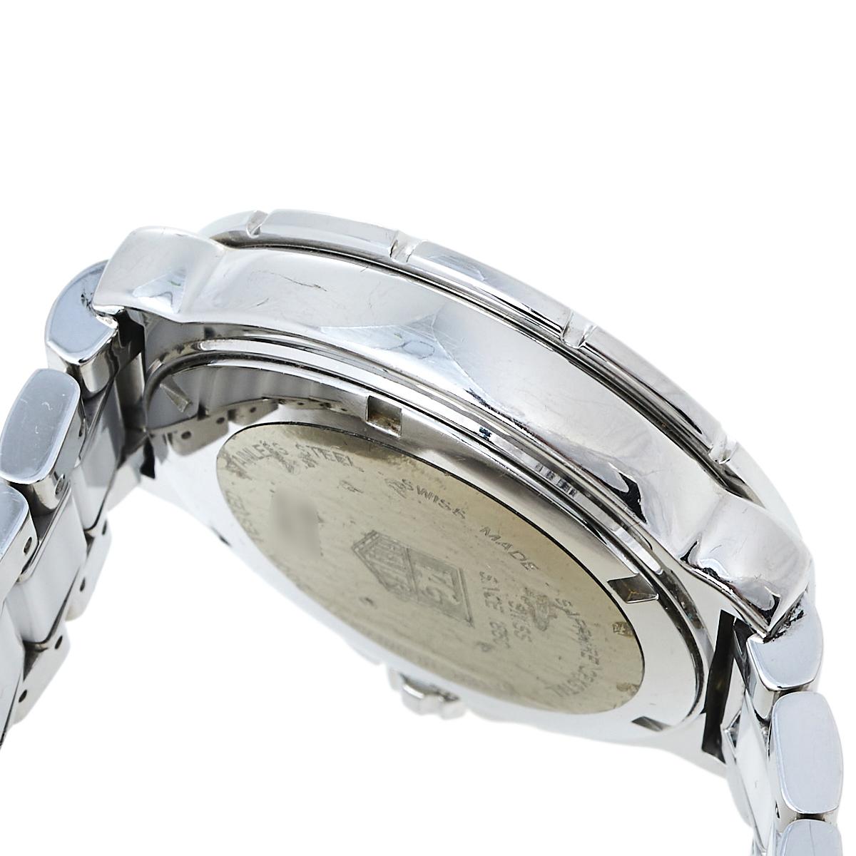 Tag Heuer White Ceramic Diamond Formula 1 CAH1213 Women's Wristwatch 41 mm In Good Condition In Dubai, Al Qouz 2