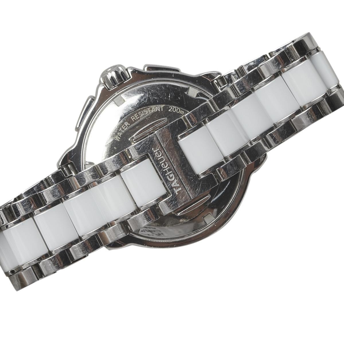 Tag Heuer White Ceramic Diamond Formula 1 CAH1213 Women's Wristwatch 41 mm 1