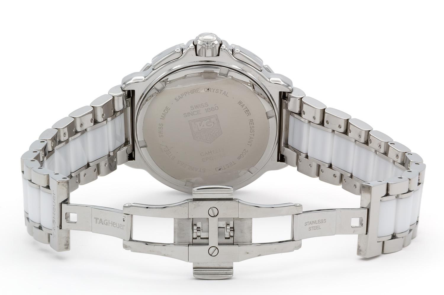 tag heuer formula 1 white face
