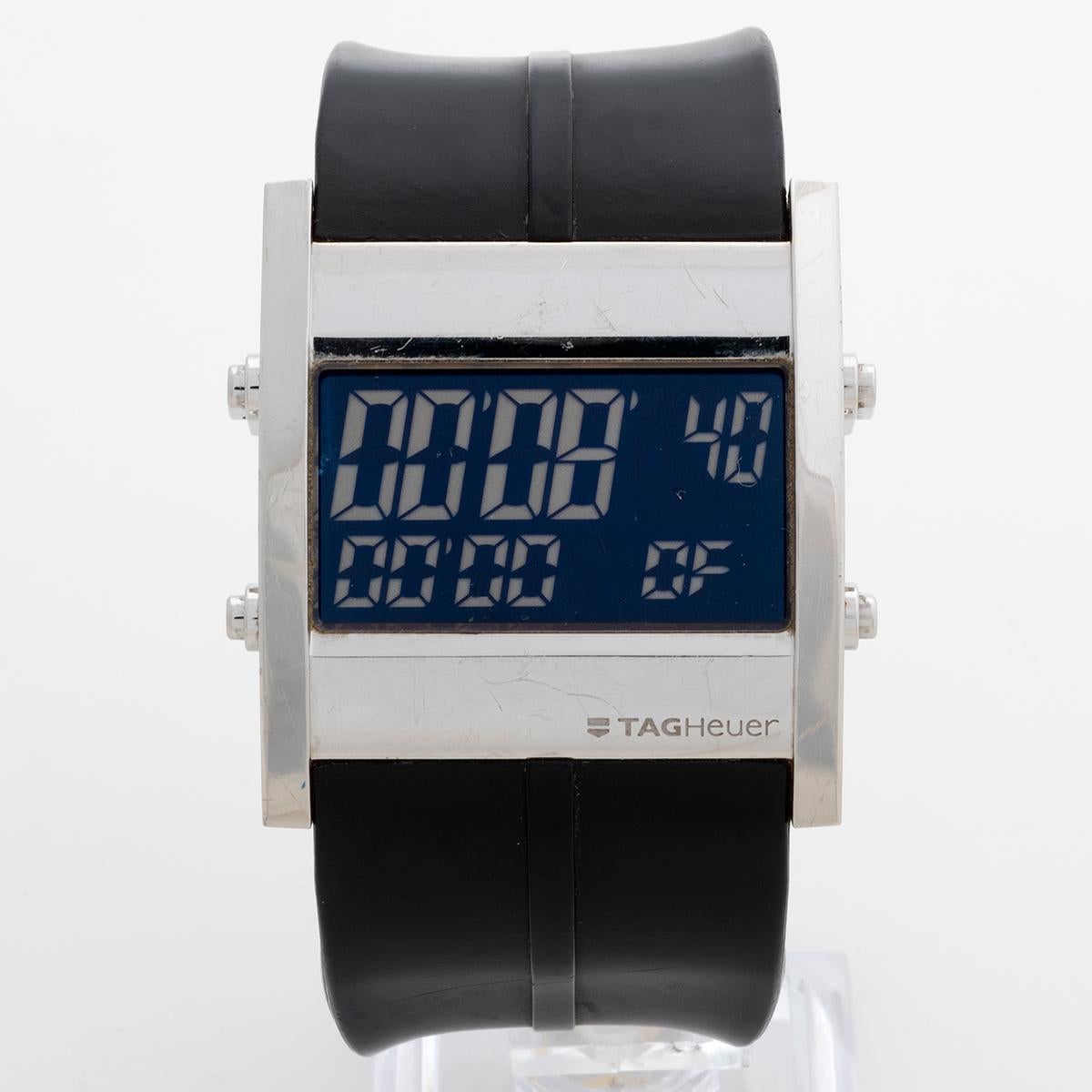 TAG Heur Microtimer, Réf. CS111C-1, montre ionique, bon état, ensemble complet 1