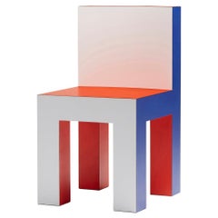 Tagada'Chair von Stamuli, Blau, Rot, Weiß