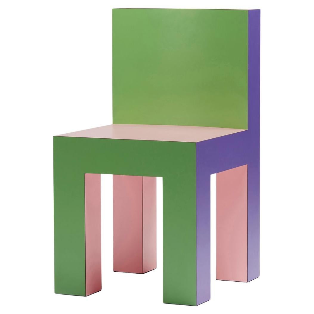 Tagada´ Chair by Stamuli, Green, Violet, Pink