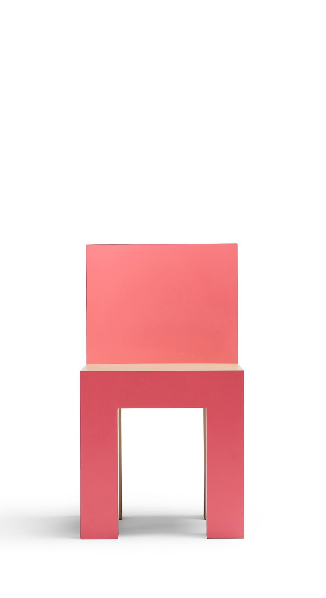 European Tagada´ Chair by Stamuli, Pale Green, Lilac, Pink For Sale