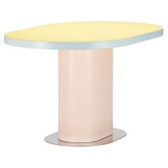 TAGADA´ Oval Table by Stamuli, Yellow, Pink, Light Blue