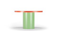 TAGADA´ Round Table by Stamuli, Green, Pink, Red