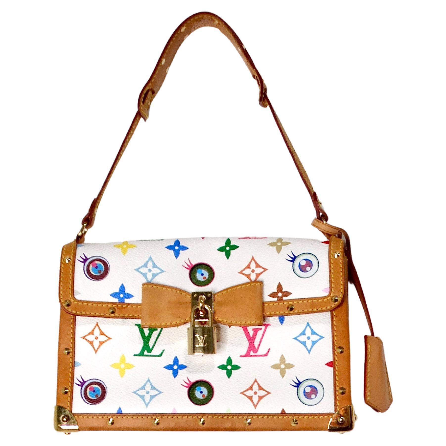 Tagashi Murakami x Louis Vuitton "Eye Miss You" Bolso Monograma Multicolor Y2K