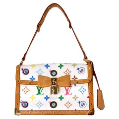 Tagashi Murakami x Louis Vuitton "Eye Miss You" Multicolor Monogram Tasche Y2K