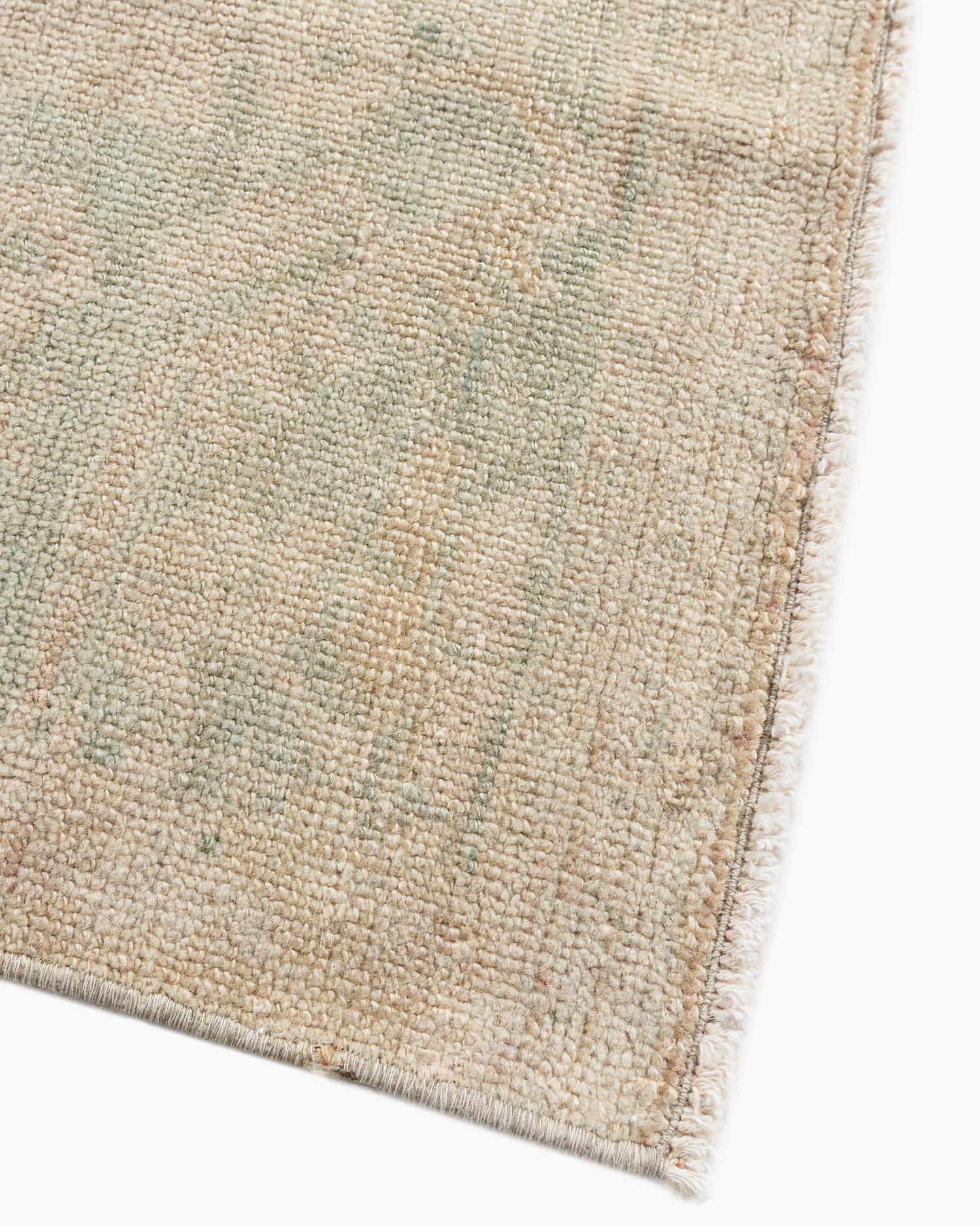 tage Beige Turkish Kula Area Rug 5'8 X 9'9 For Sale 3