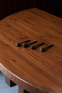 Tage Poulsen Extendable Dining Table, Danish Design, 1970s