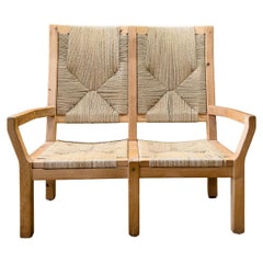 Tage Poulsen Woven Highback Sofa
