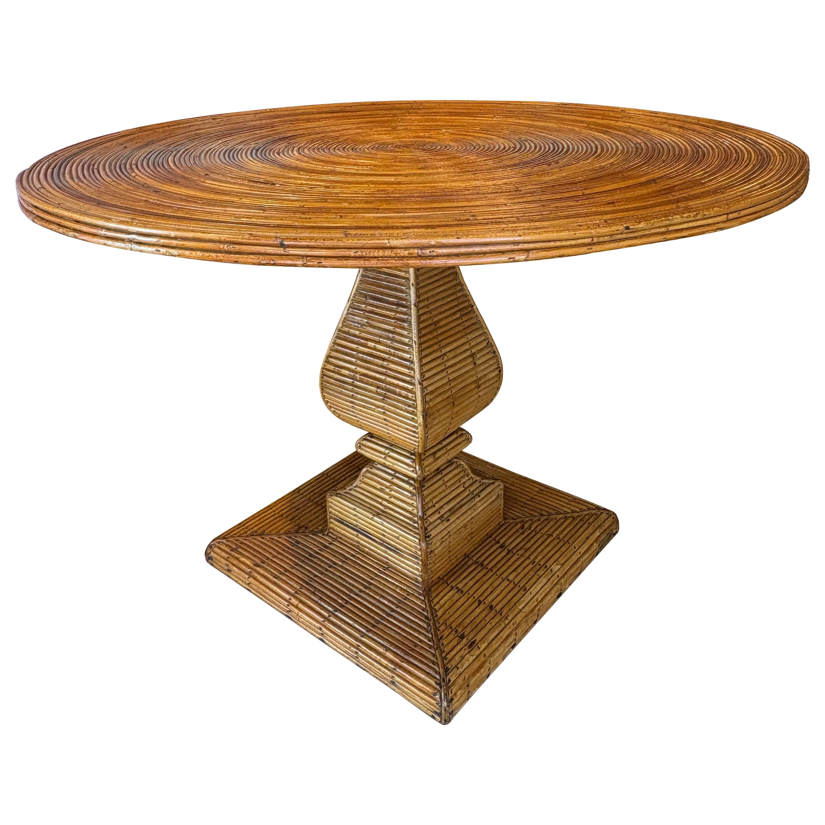 Tagged Italia Vivai del Sud Comedor Centro de Juegos Mesa Lápiz Caña Ratán Bambú en venta