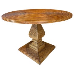 Tagged Italia Vivai del Sud Comedor Centro de Juegos Mesa Lápiz Caña Ratán Bambú