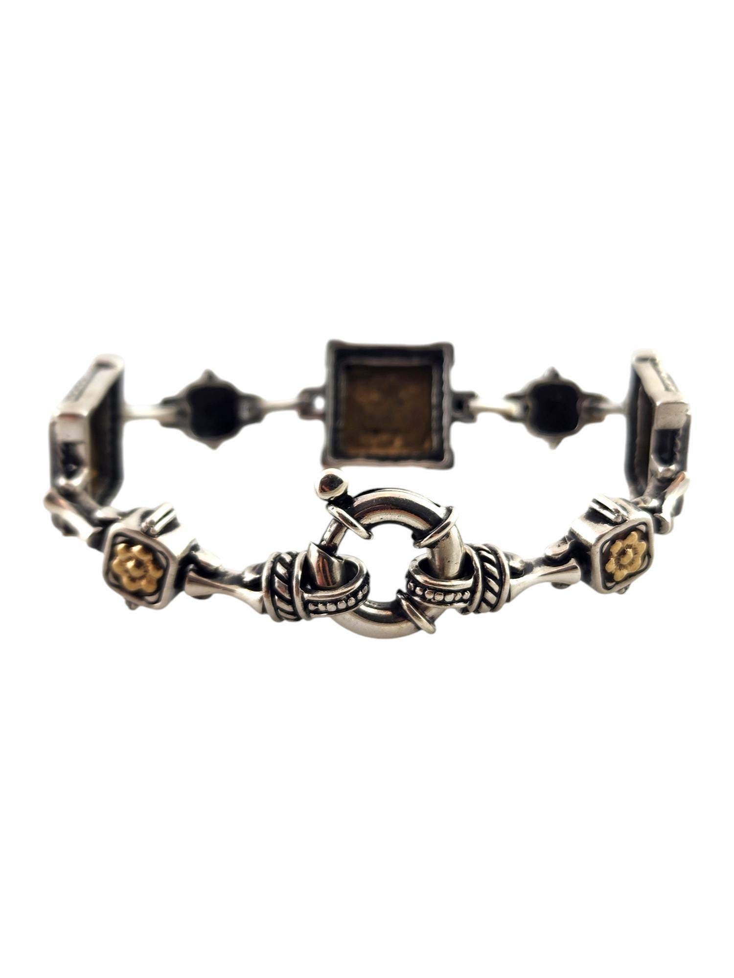 Tagliamonte 18 Karat Gelbgold & Sterling Psyche & Eros Armband #18556 Damen im Angebot
