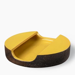 Tagliata Series Yellow Bolo Decorative Centerpiece by Aldo Londi