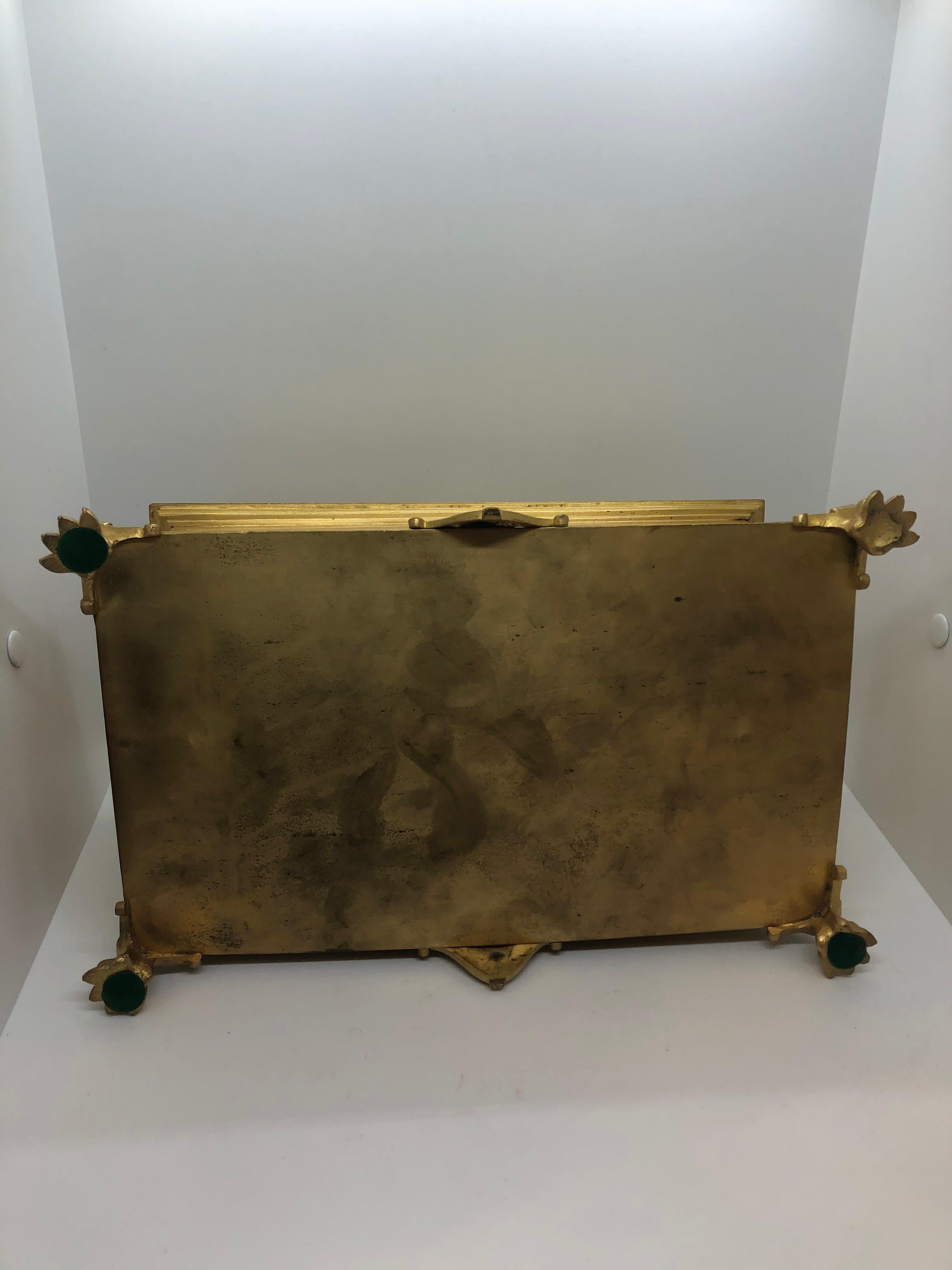 Tahan Gilt Bronze Box For Sale 2