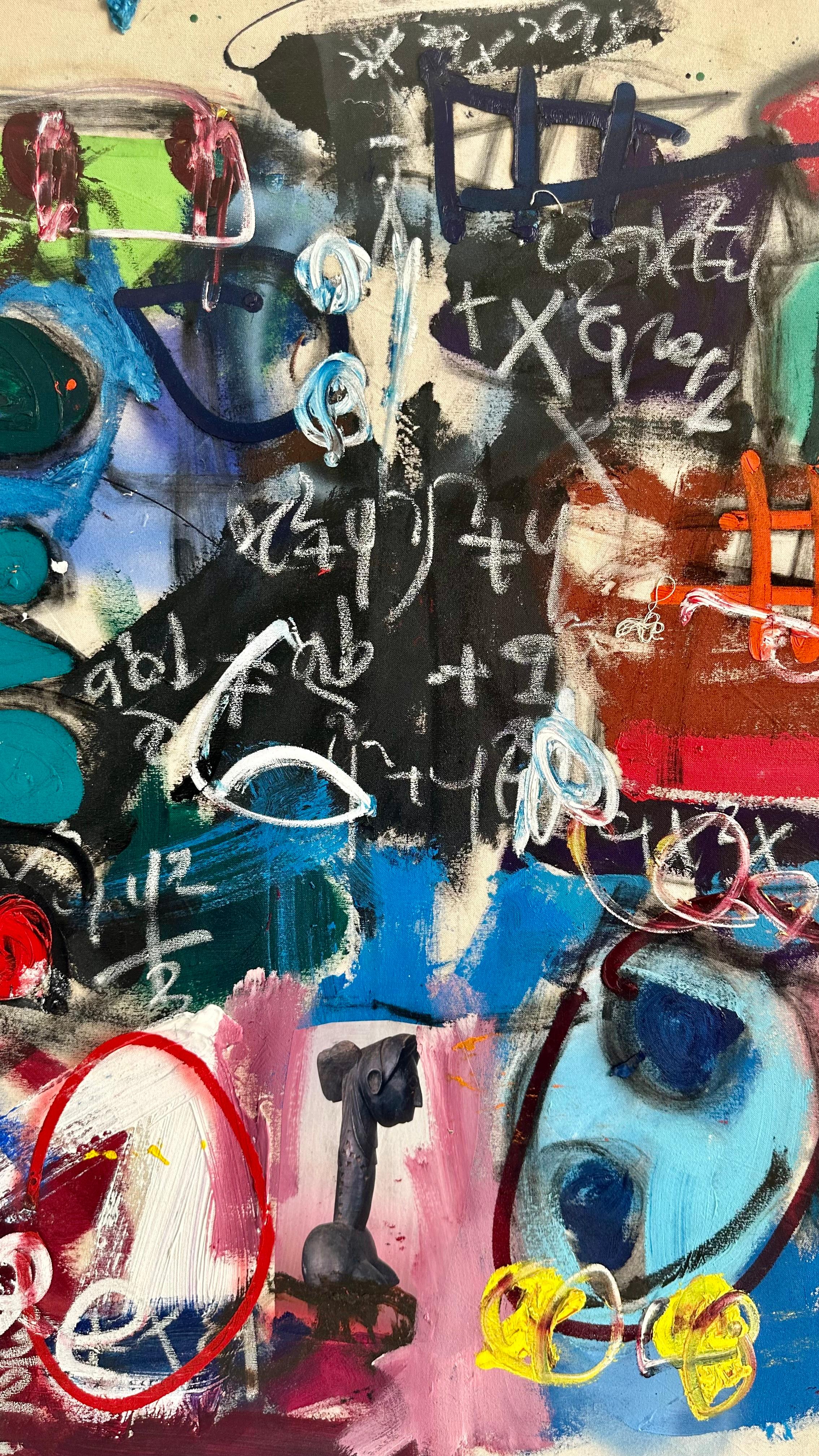 Original and unique artwork
Painting in acrylic and mixed media on canvas
Signed, titled and dated at the back of the canvas.

Stretched on a thick wooden-base frame, custom-made, ready to hang.
Accompanied with the COA.
From the OA Fine Art, Taher
