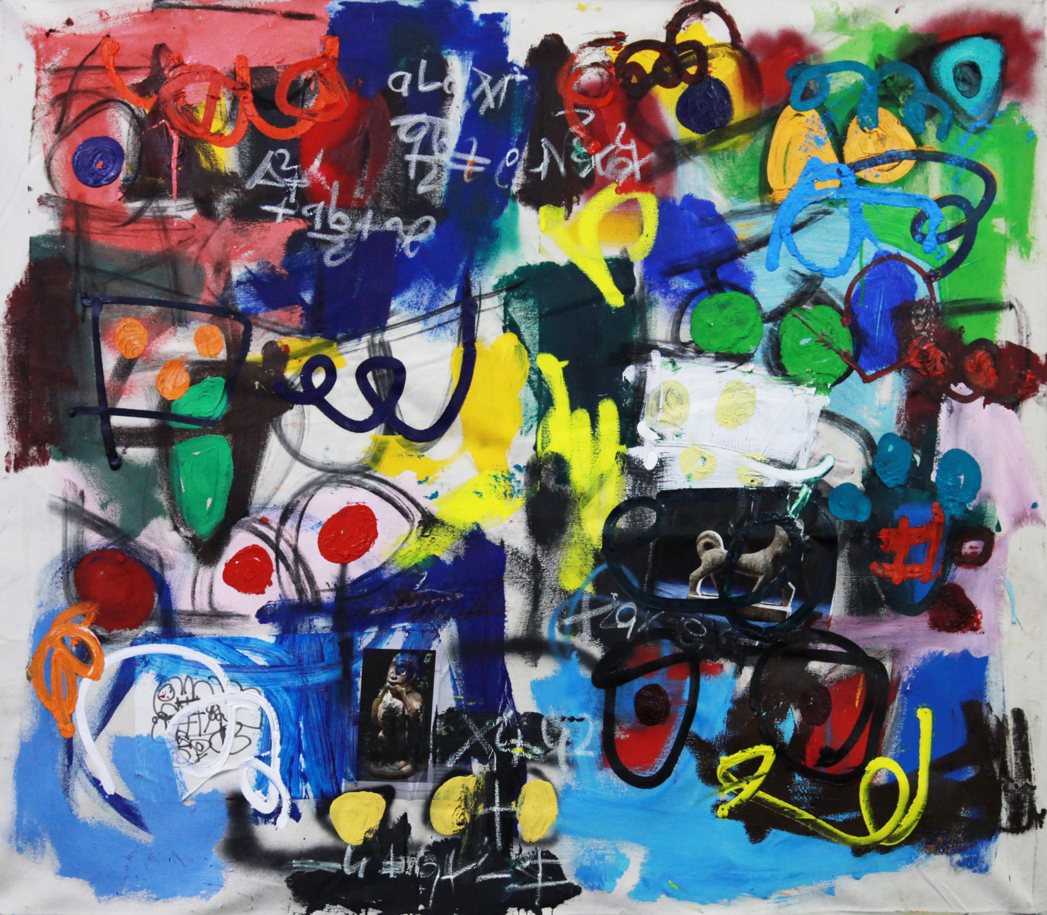 Le conseguenze - Painting di Taher Jaoui