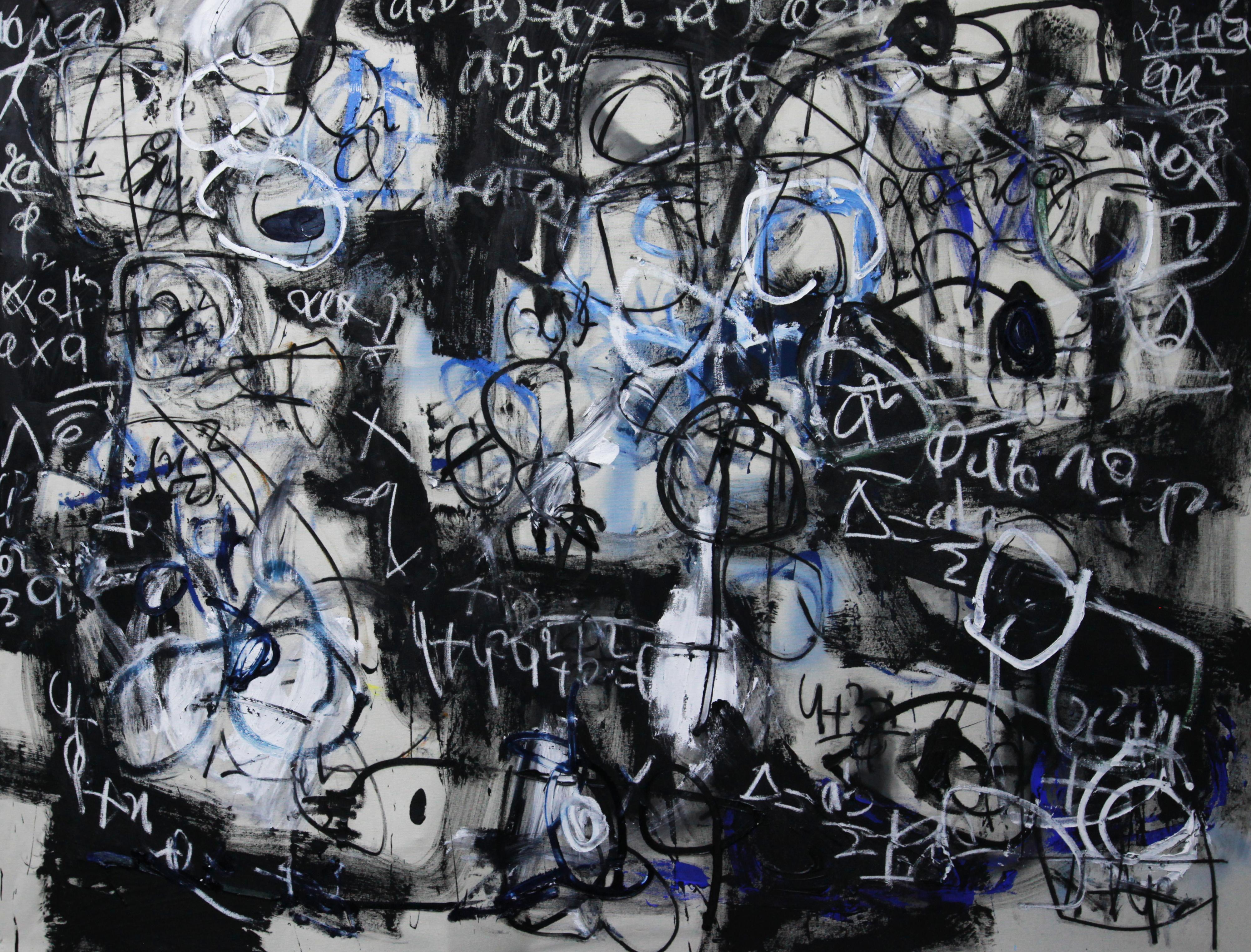 Taher Jaoui Abstract Painting - An Absurd Truth