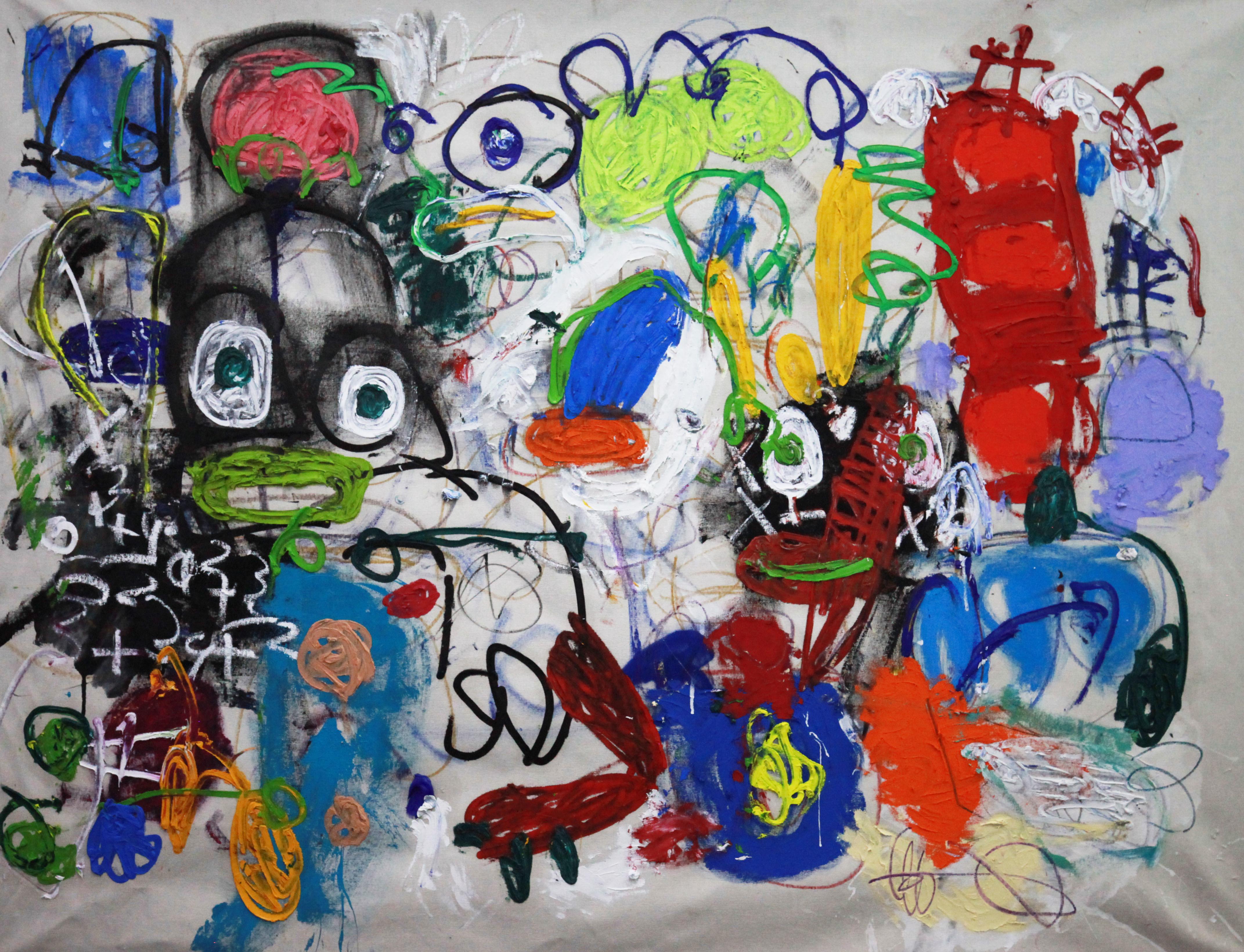 Sinfonia indiana - Mixed Media Art di Taher Jaoui