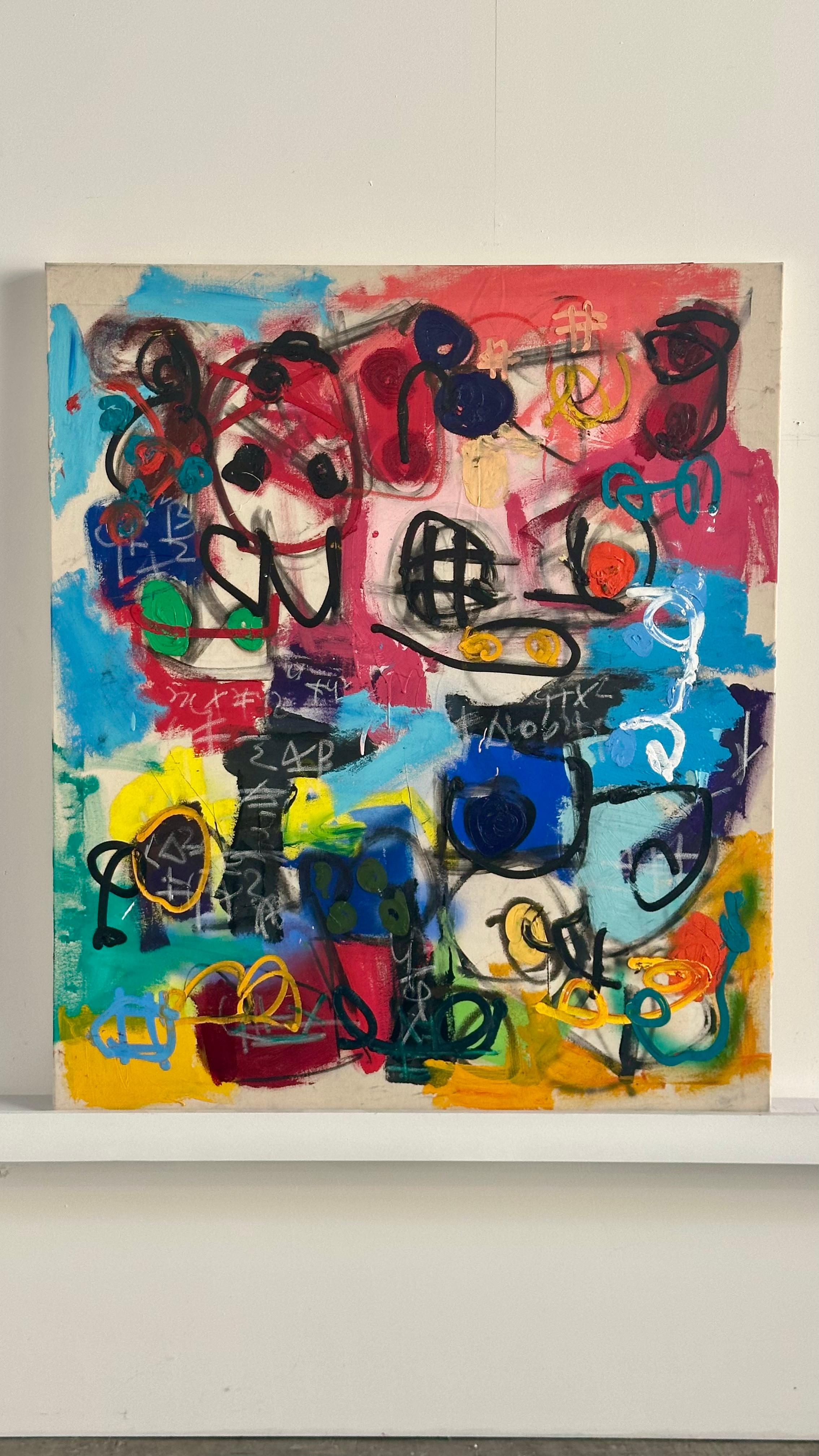 Original and unique artwork
Painting in acrylic and mixed media on canvas
Signed, titled and dated at the back of the canvas.

Stretched on a thick wooden-base frame, custom-made, ready to hang.
Accompanied with the COA.
From the OA Fine Art, Taher