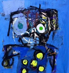 Semi Form XXXVI, Tecnica mista su tela, Pittura, 78x78 cm, 2026