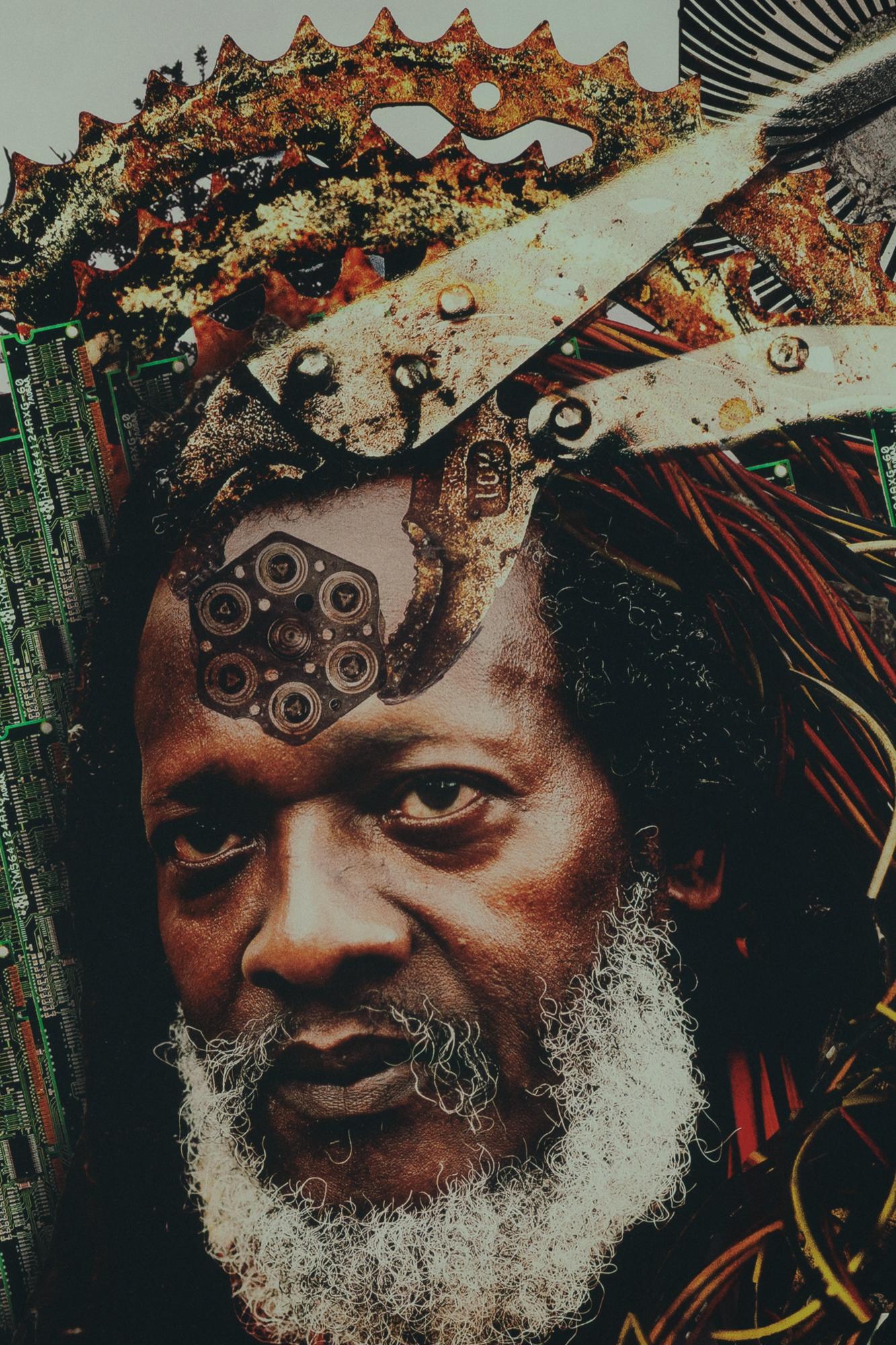 Untitled (aus der Serie Jua Kali) – Photograph von Tahir Carl Karmali