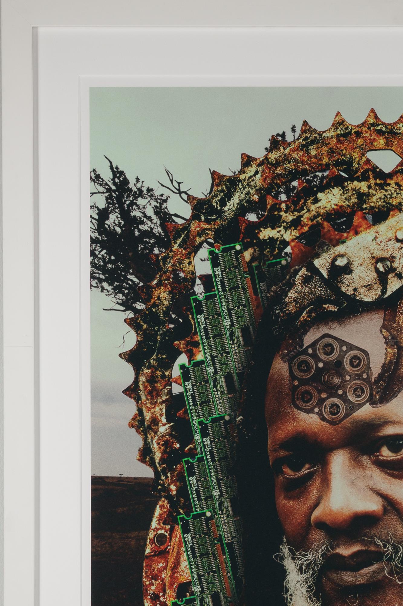 Tahir Carl Karmali
Ohne Titel (aus der Serie Jua Kali), 2014
Archivierungs-Pigmentdruck
Gerahmt Abmessungen: 35 x 23 2/5 Zoll  (88.9 x 59.4 cm)
Ausgabe 1/7, 2 APs