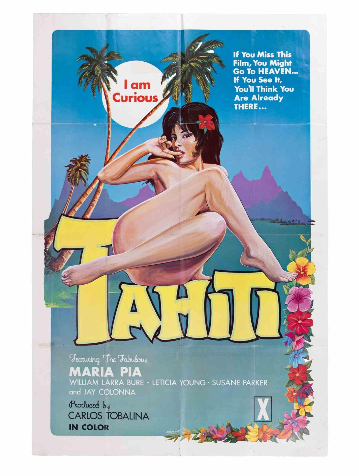 Foglio unico statunitense (27 × 41 pollici), Carlos Tobalina Productions.
Film d'exploitation a luci rosse con Maria Pia. Figura nuda illustrata su sfondo tropicale con tagline lurida. Piegato. Condit: B, pieghe e sgualciture, leggera usura