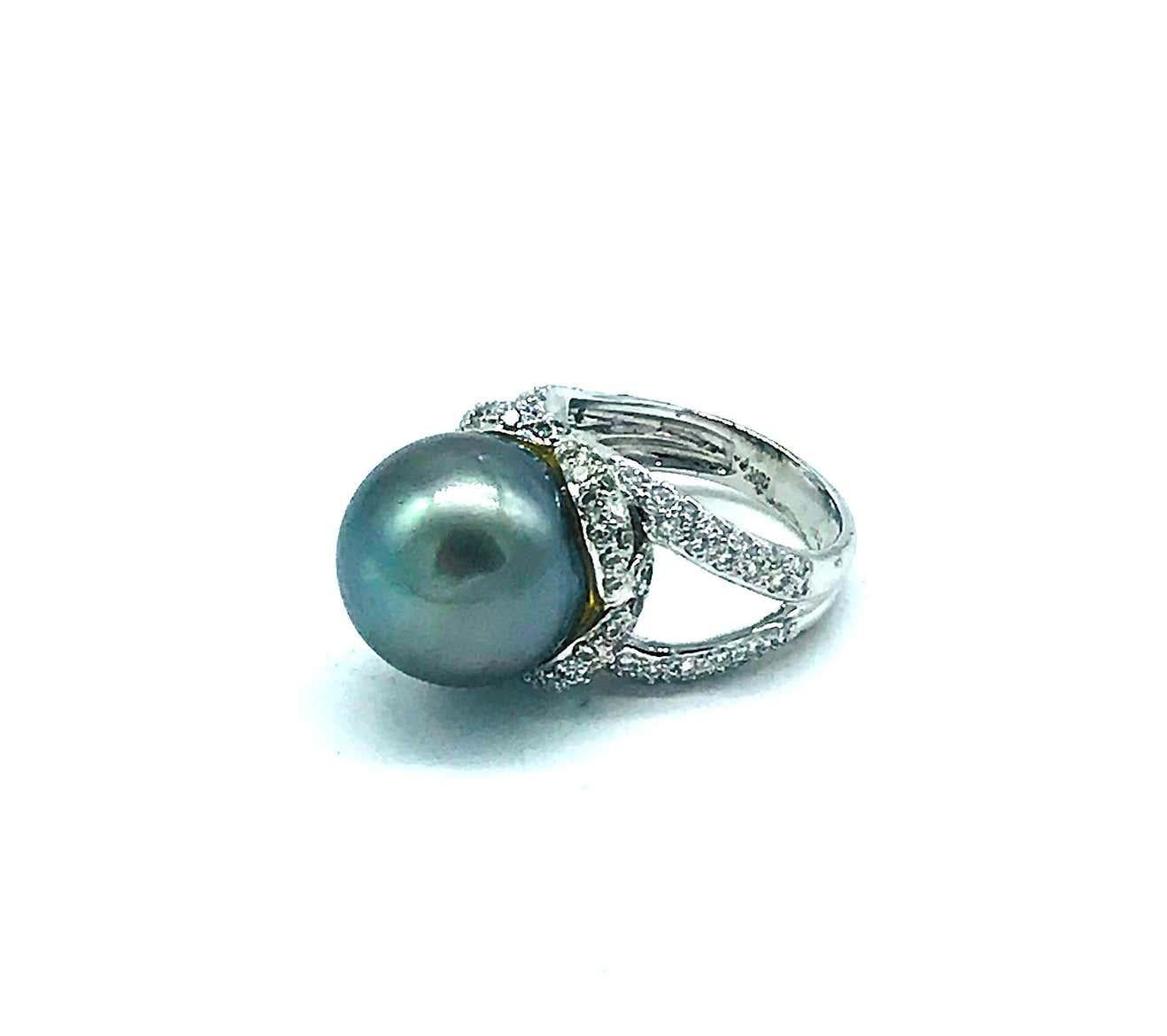 tahitian pearl ring tiffany