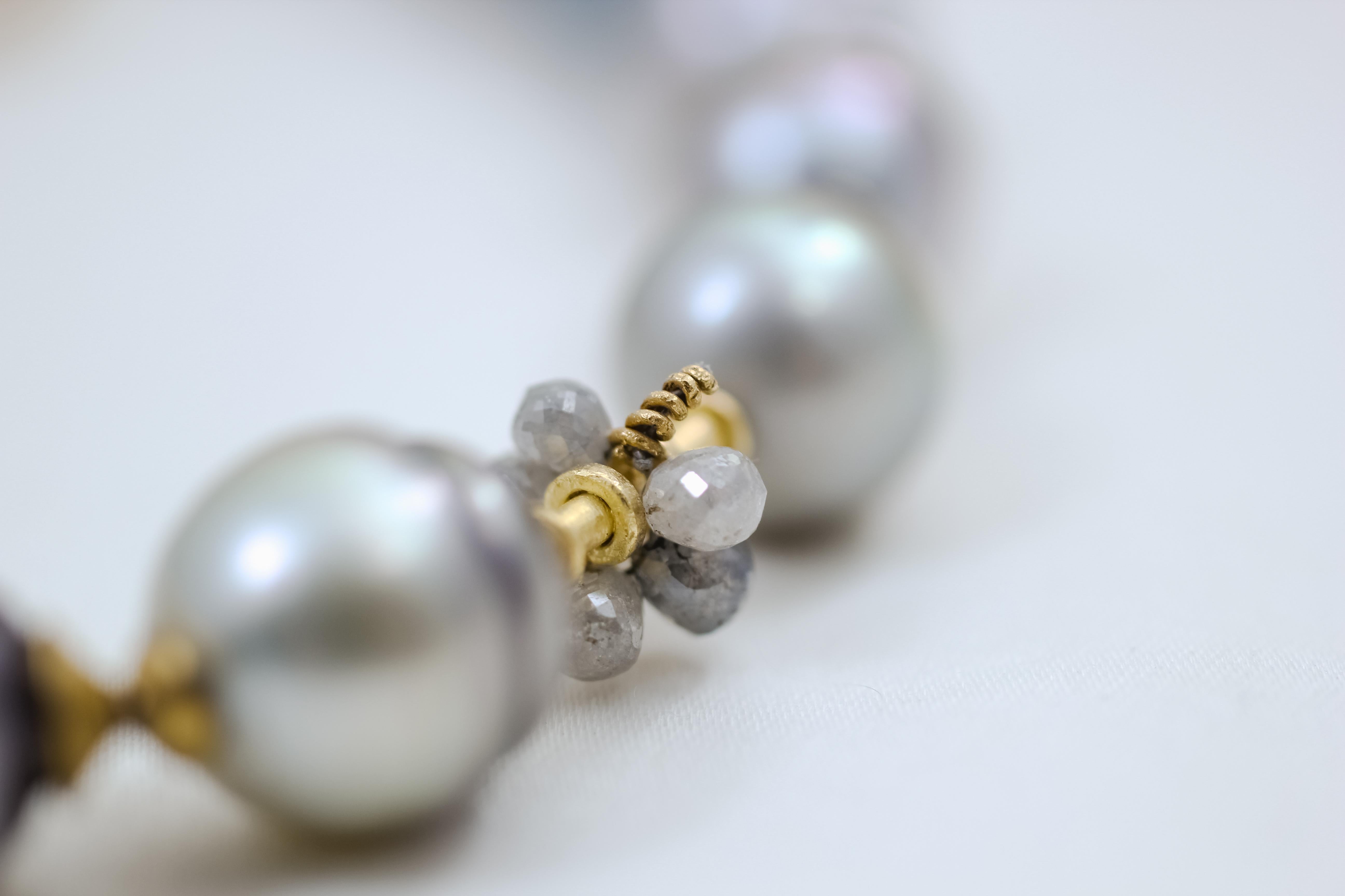 tahitian baroque pearl necklace