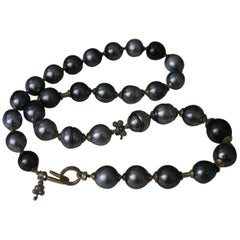 Sapphire Beaded Necklaces