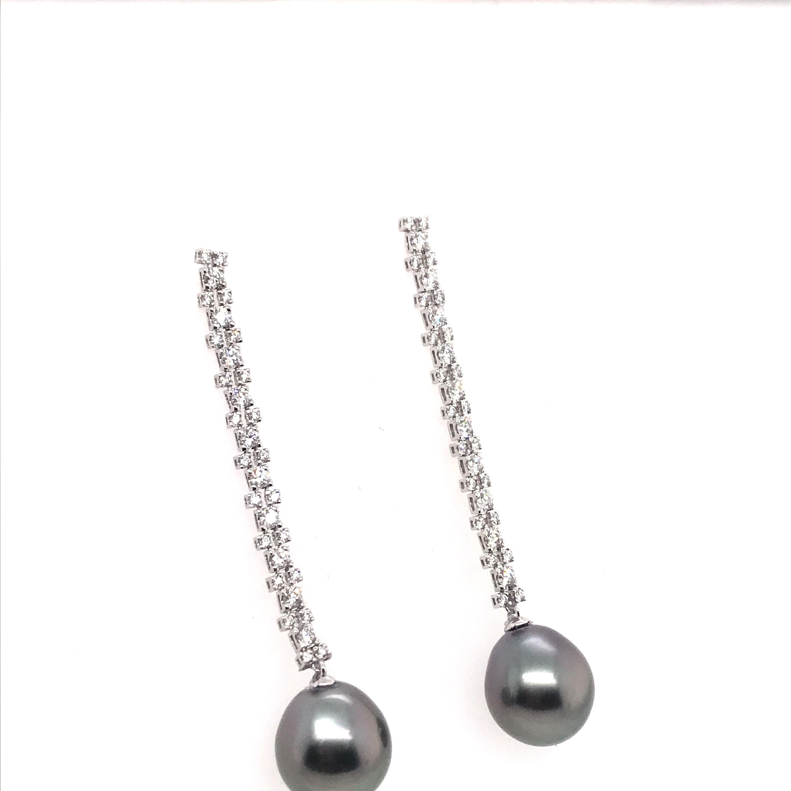 orecchini con perle a goccia