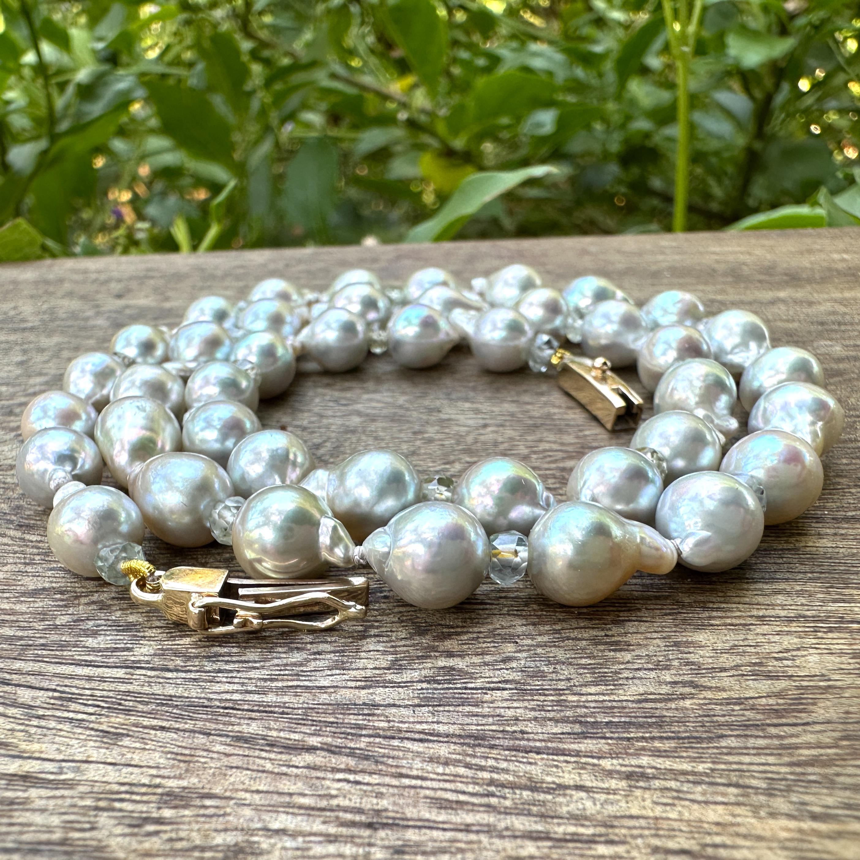 Tahitian Pearl & Diamond Enhancer in 18K Gold with 18