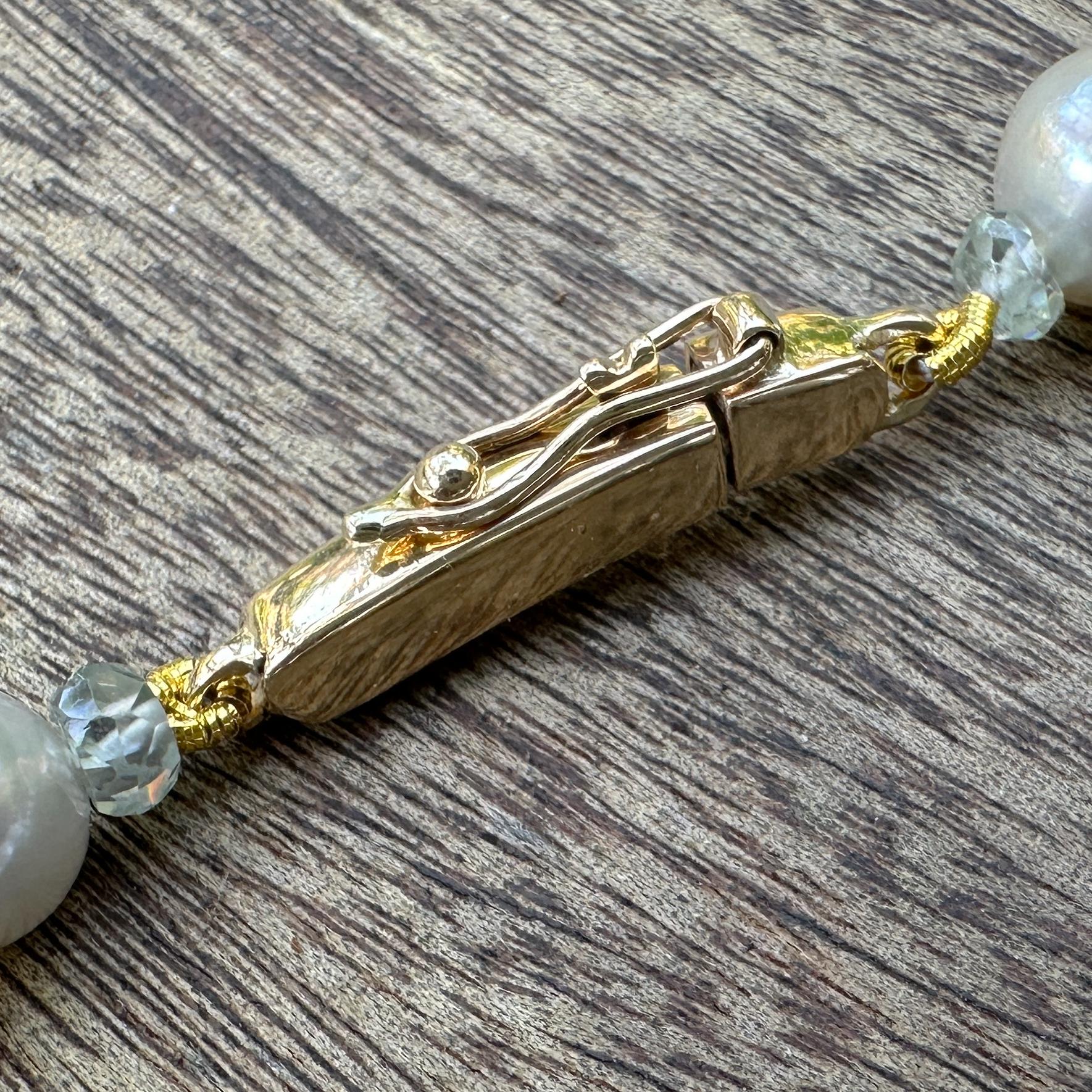Tahitian Pearl & Diamond Enhancer in 18K Gold with 18