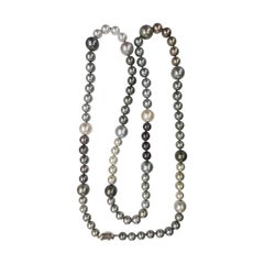 Used Tahitian Pearl Necklace with Pearls