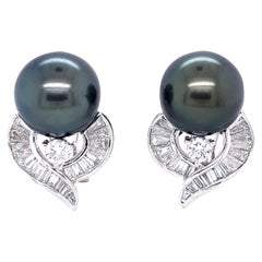 Tahitian South Sea Pearl Earrings