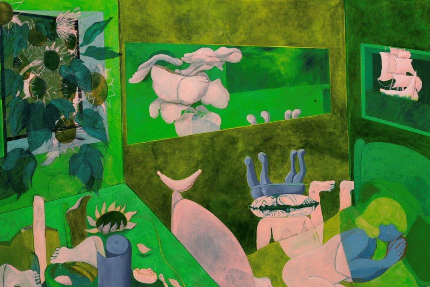 Tahnee Lonsdale Outside Over There Contemporary Semi Abstract