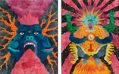 Pinturas Trinidad y Hacerle el Amor a la Vida (pequeñas)
