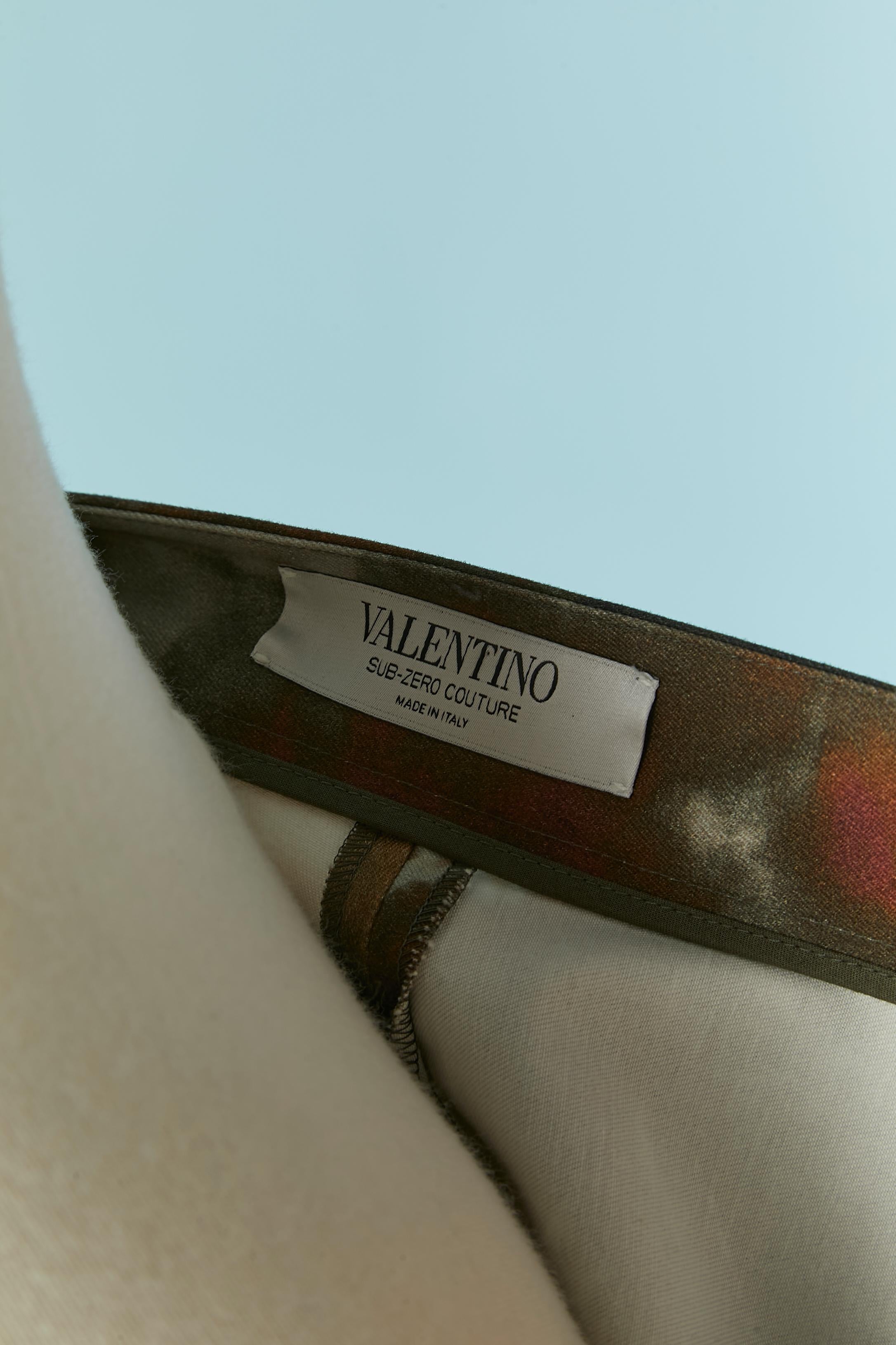 Women's TaÏ & Dye cotton short VALENTINO Sub-Zero Couture For Sale